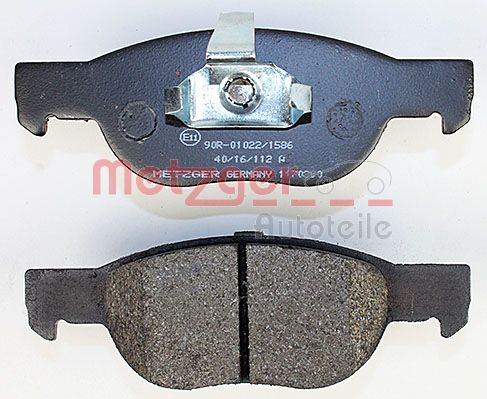 METZGER 1170390 Bremsbelagsatz, Scheibenbremse